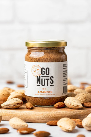 Purée d’Amandes Complètes Toastées Bio 270g | Go Nuts