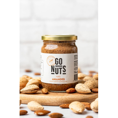 Purée d’Amandes Complètes Toastées Bio 270g | Go Nuts