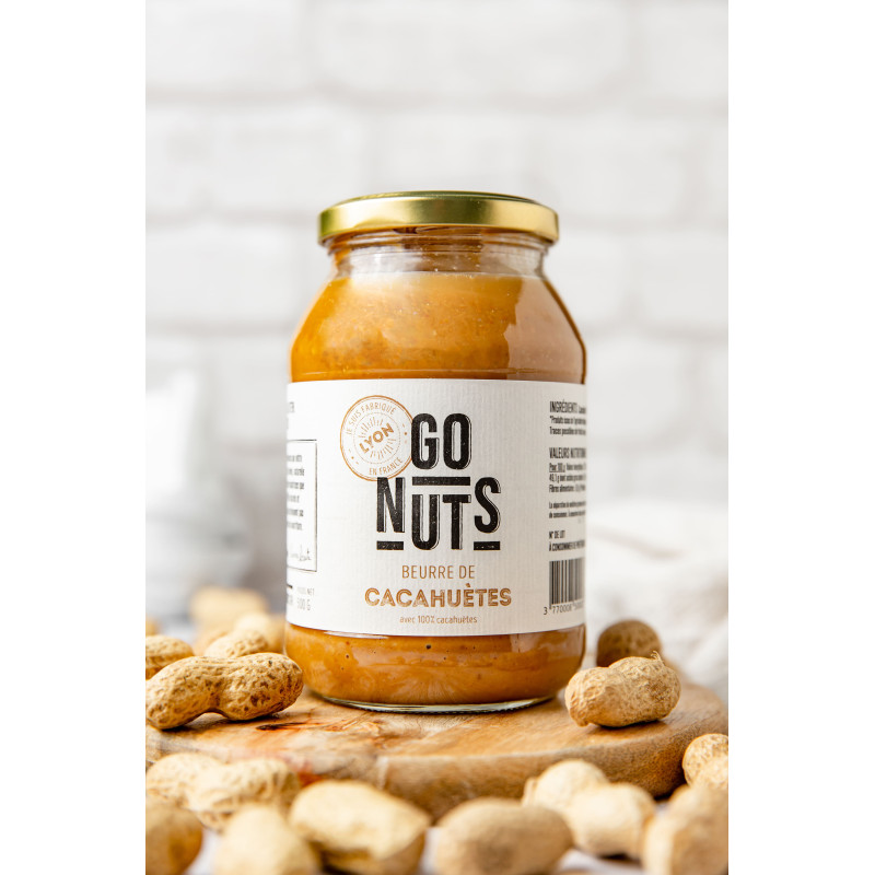 Beurre de cacahuètes bio 270g | Go Nuts Beurre de cacahuètes bio 270g | Go Nuts