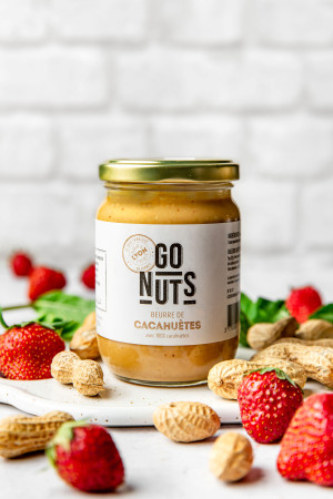 Beurre de cacahuètes bio 270g | Go Nuts