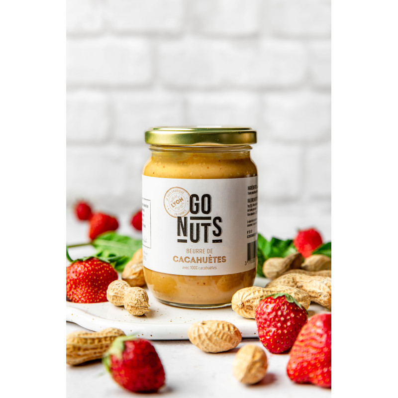 Beurre de cacahuètes bio 270g | Go Nuts Beurre de cacahuètes bio 270g | Go Nuts