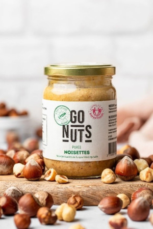 Purée de noisettes bio 265g | Go Nuts