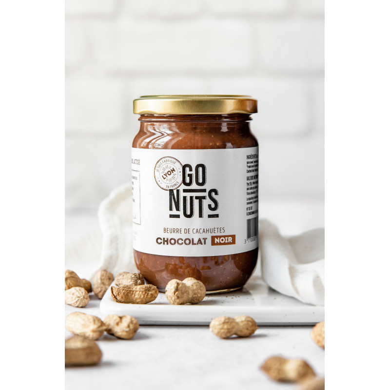 Beurre de cacahuètes chocolat bio 270g | Go Nuts Beurre de cacahuètes chocolat bio 270g | Go Nuts