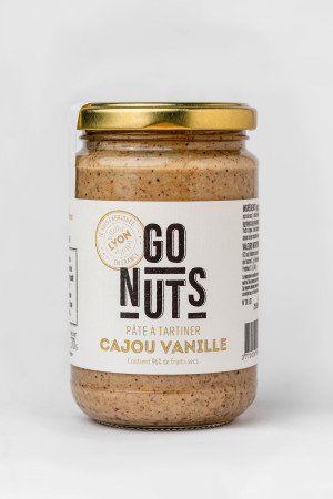 Pâte à Tartiner Cajou Vanille 270g | Go Nuts