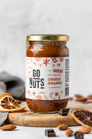 Pâte à tartiner chocolat orange bio - Goûtez l’équilibre parfait entre
