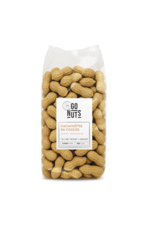 Sachet cacahuète en coque 300g | Go Nuts