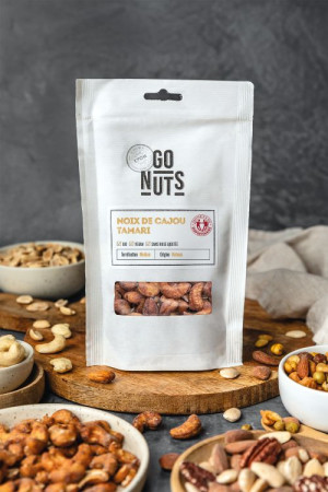 Sachet Noix de cajou Tamari 125g | Go Nuts