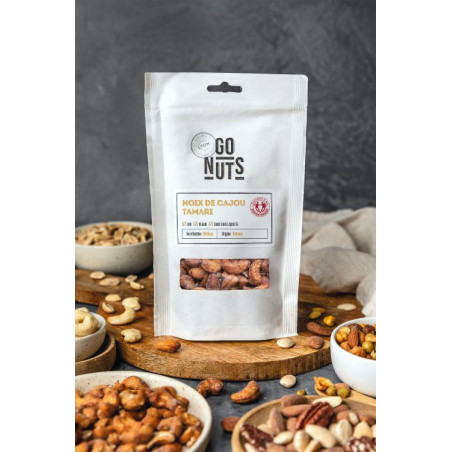 Sachet Noix de cajou Tamari 125g | Go Nuts