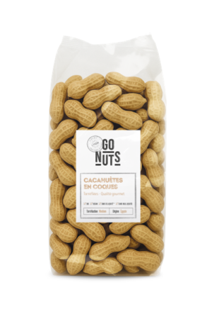 Sachet cacahuète en coque 300g | Go Nuts