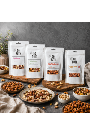 Pack apéro - Offre découverte 4 sachets | Go Nuts