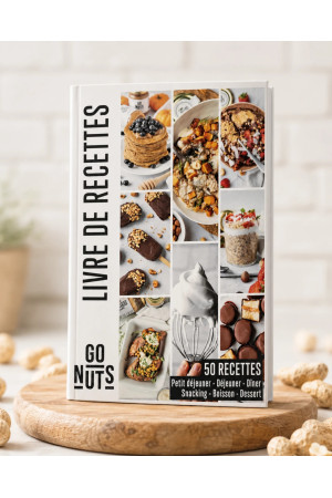 Livre de recettes Go Nuts : 50 recettes gourmandes | Go Nuts