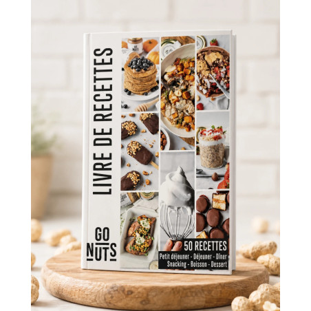 Livre de recettes Go Nuts : 50 recettes gourmandes | Go Nuts