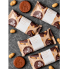 Pack x4 Palets Chocolat Lait & Beurre de Cacahuètes Bio | Go Nuts