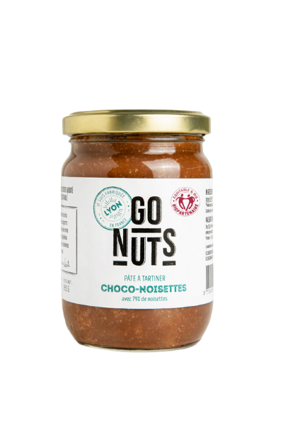 pâte à tartiner choco noisette Go Nuts