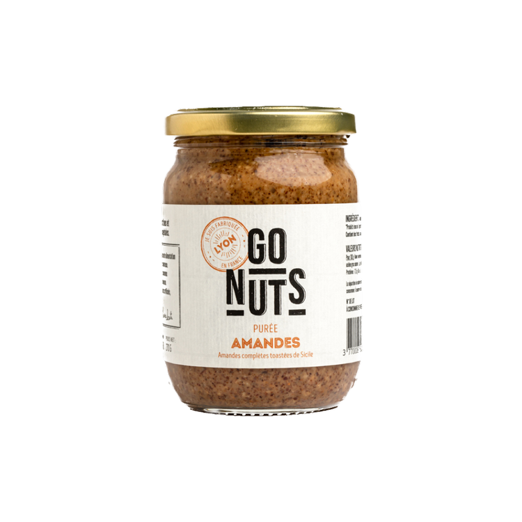 Purée d'amandes complètes toastées bio
