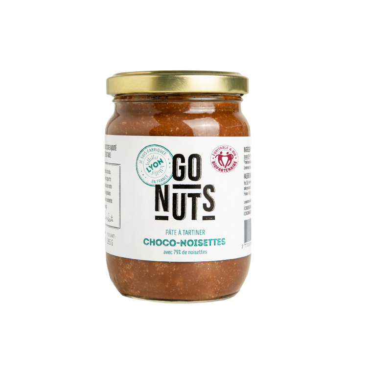 Pâte à tartiner choco noisettes bio