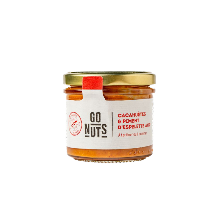 Tartinable cacahuètes piment d’Espelette bio