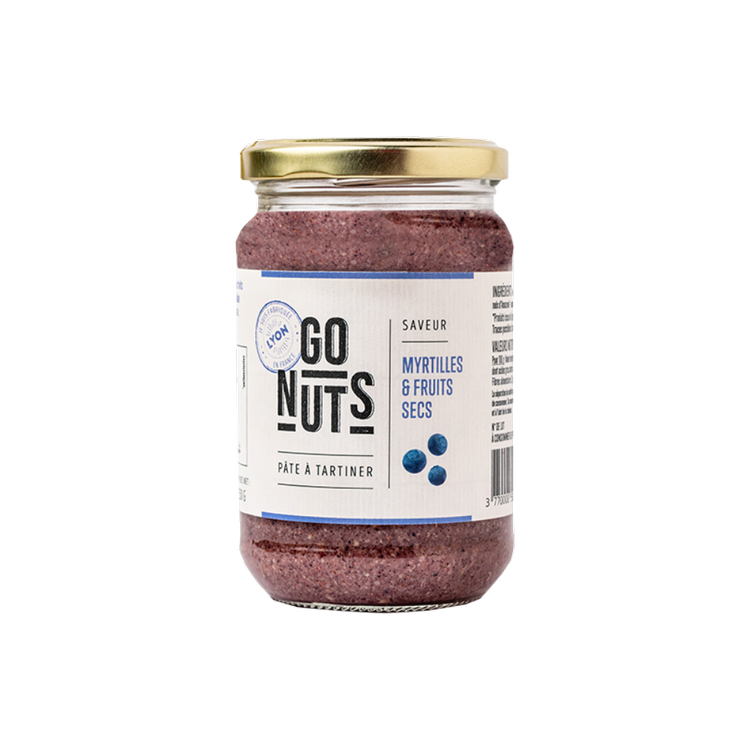Pâte à tartiner Myrtille