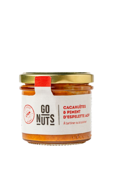 Tartinable cacahuètes piment d’Espelette bio