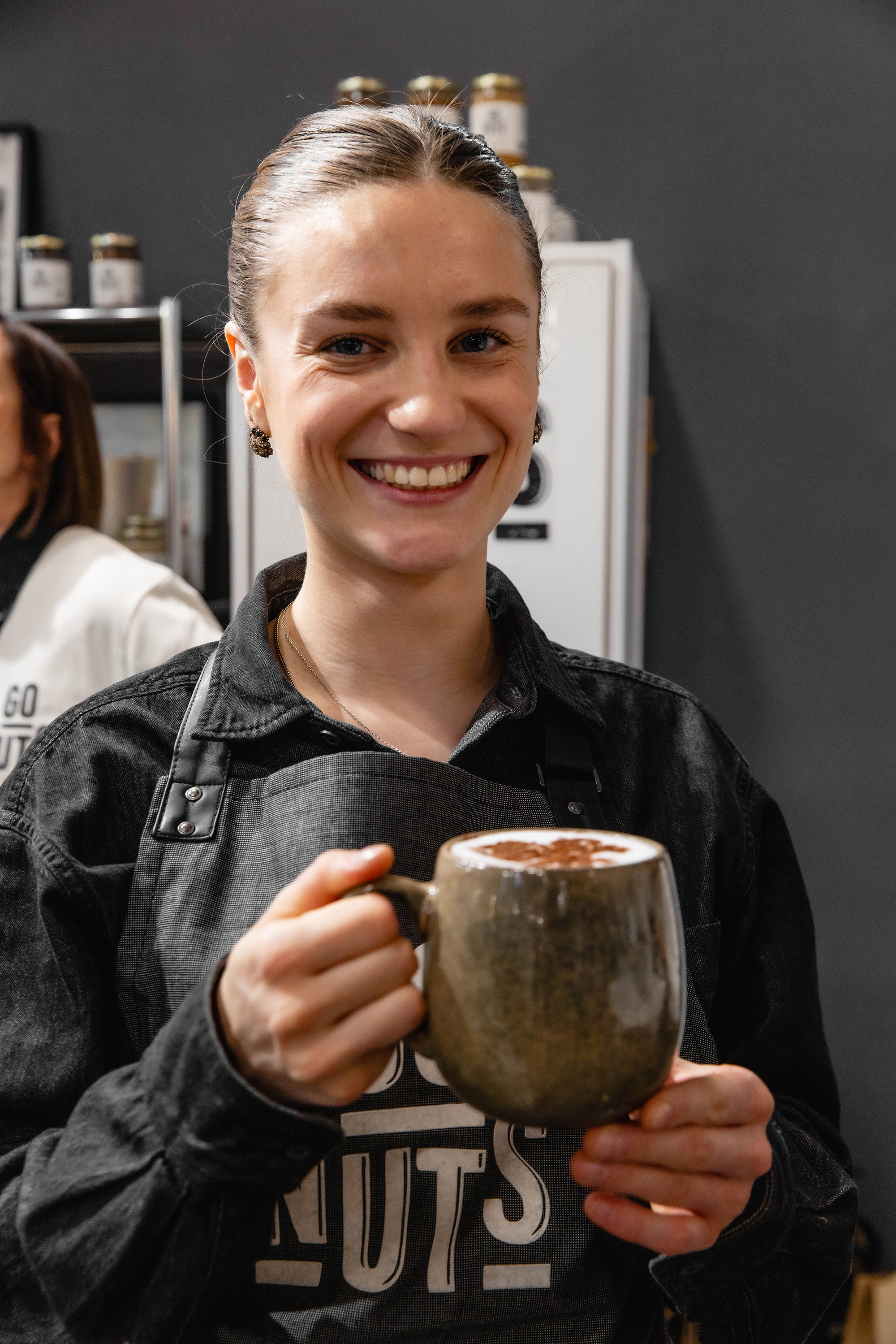 Barista Go Nuts Yofi au salon