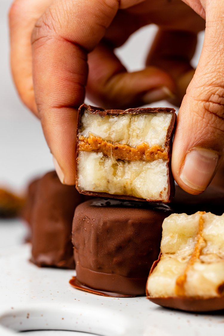 Bouchée banane chocolat cacahuète3