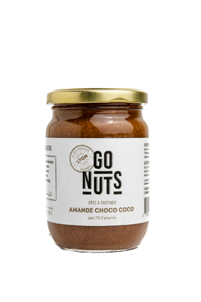 Pâte à tartiner amandes choco coco bio