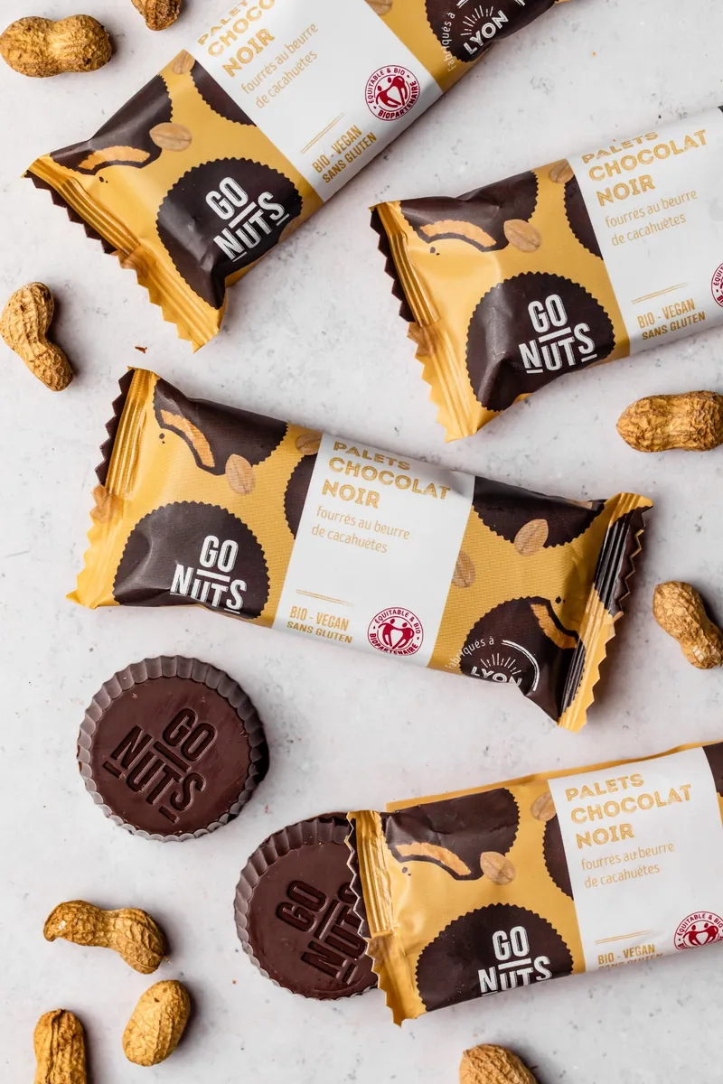 Palets au chocolat Go Nuts