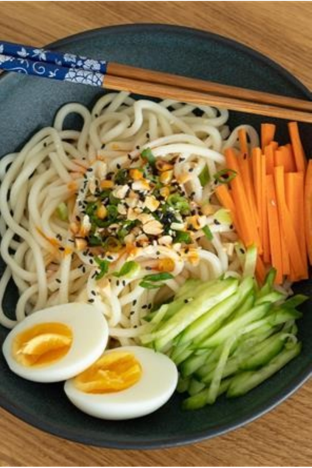 Recette Liang Mian (nouilles froides chinoises) et sauce peanut butter