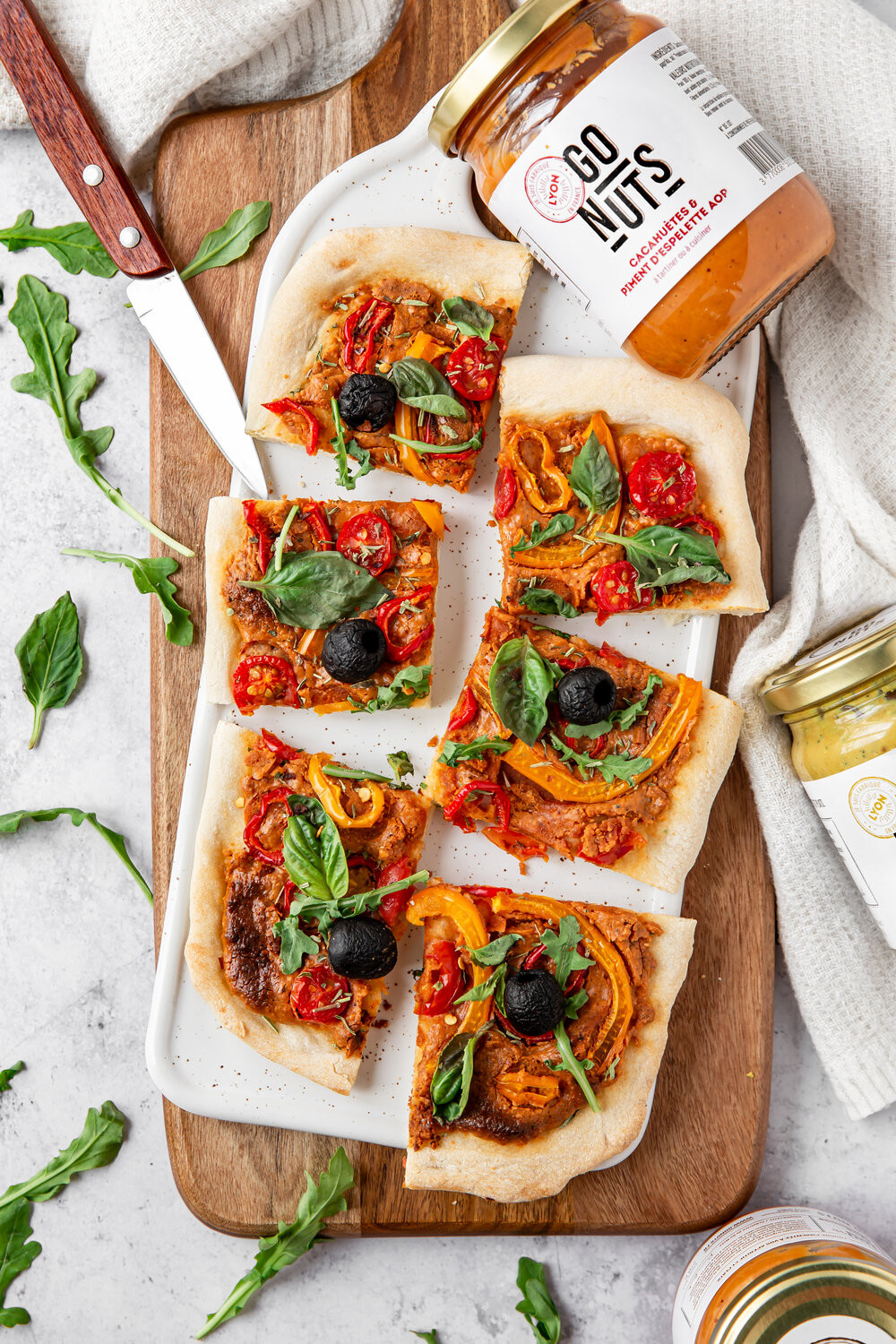 Pizza maison aux légumes d’été
