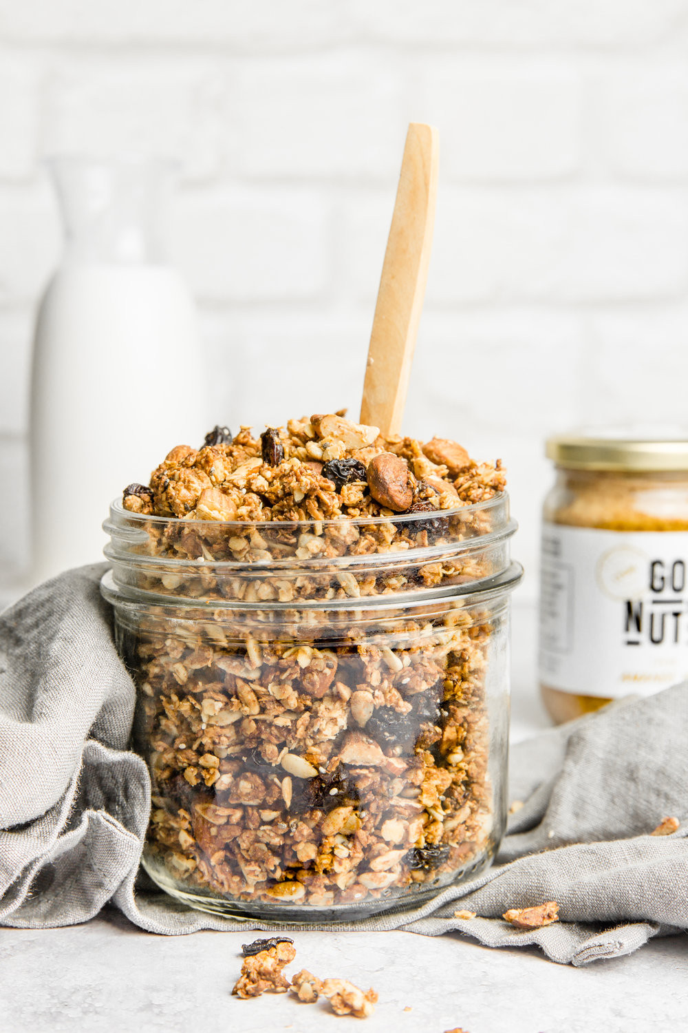 Granola maison croustillant à l’amande & cannelle
